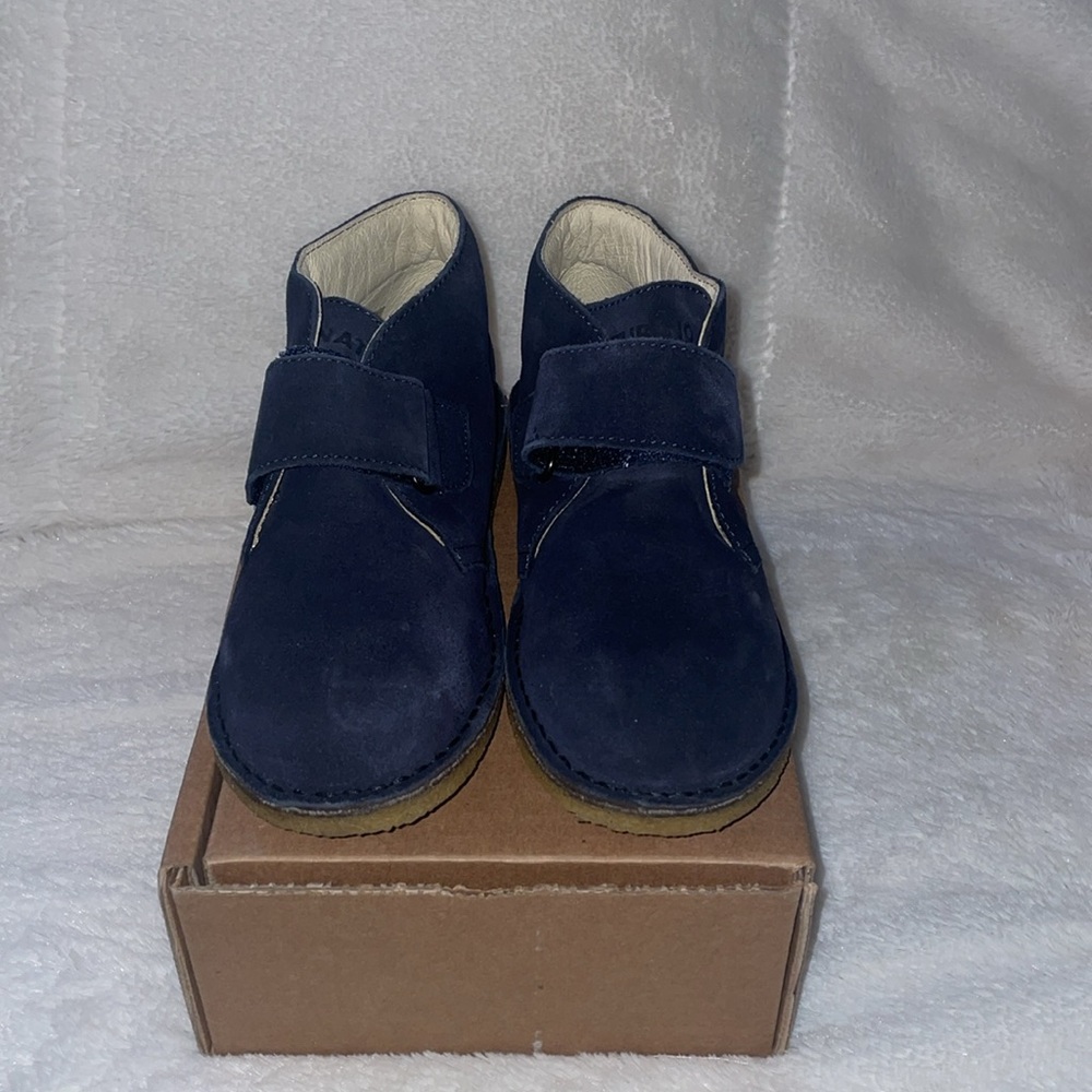 NWT NATURINO CHOCO Suede Desert Boots in Blue - Picture 8 of 15